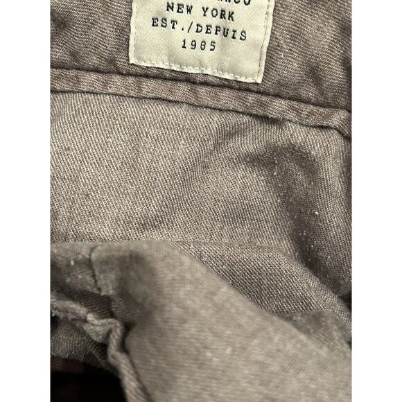 Club Monaco Mens Size 33 Flat Front Multicolor Striped Shorts - Picture 7 of 8